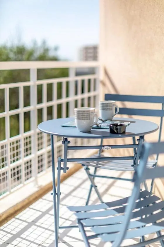Superbe Studio Avec Balcon Vue Mer/Climatisation Cagnes-sur-Mer 0*,